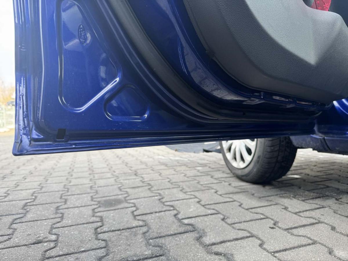 Ford Fiesta JA8 original T&uuml;r vorn links Indic Blau Metallic 5-T&uuml;rer Rohbau Bj.2016